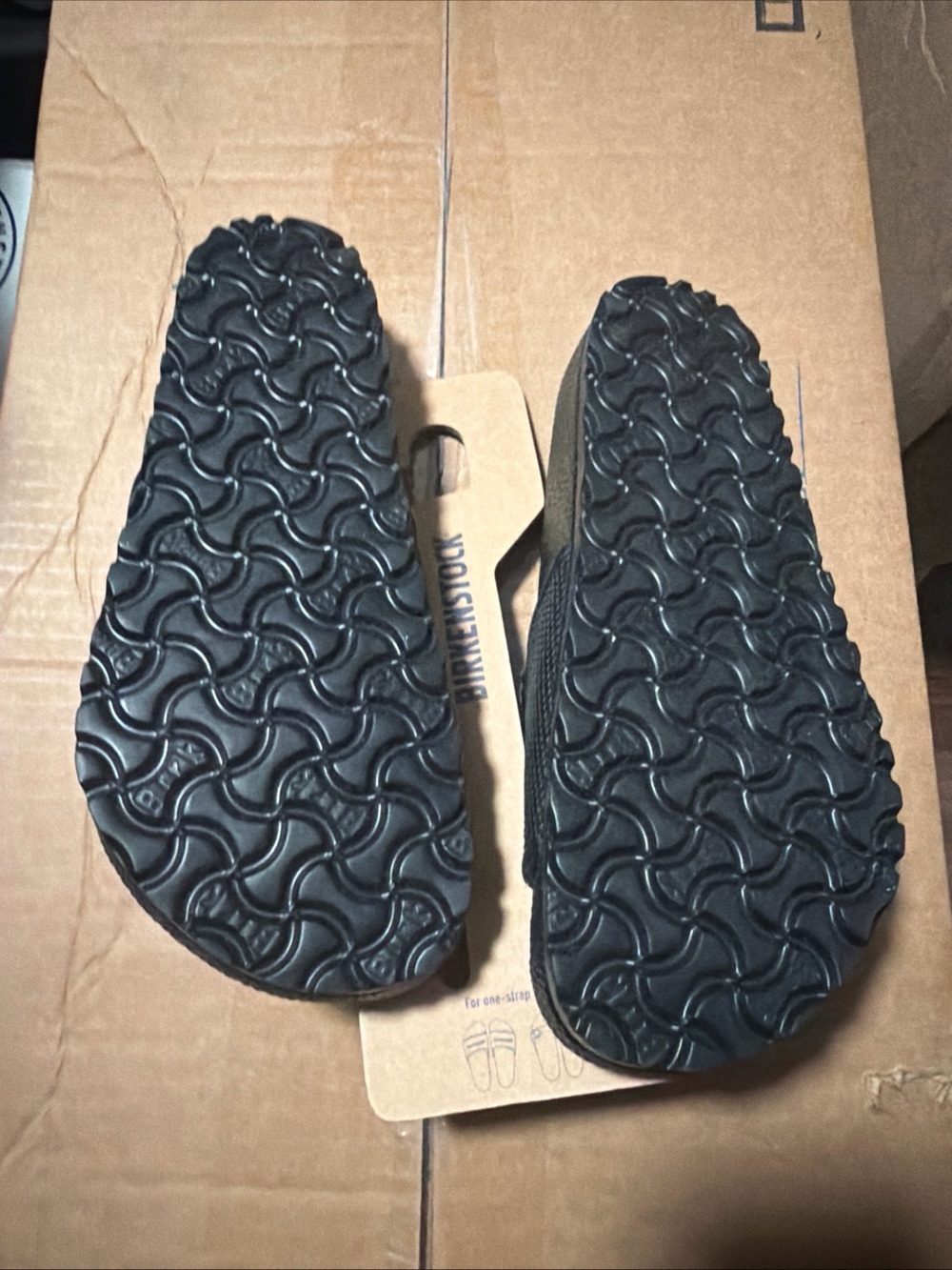 Birkenstock Slides Sandals Black EU 37 US Women’s 6–6.5 - Picture 4 of 6